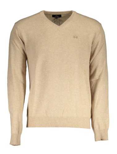 LA MARTINA MAN BEIGE SWEATER