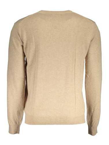 LA MARTINA MAN BEIGE SWEATER