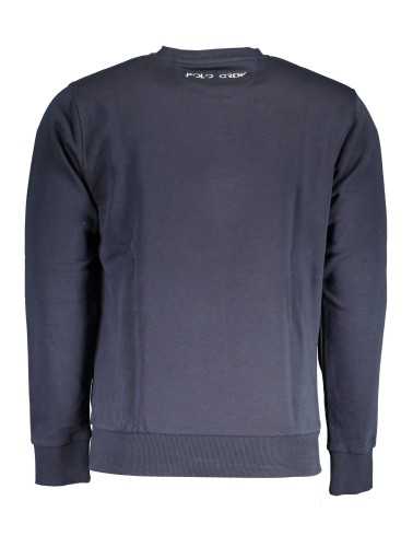 LA MARTINA BLUE MEN'S SWEATSHIRT WITHOUT ZIP