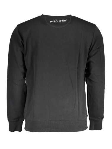 LA MARTINA SWEATSHIRT WITHOUT ZIP BLACK MAN