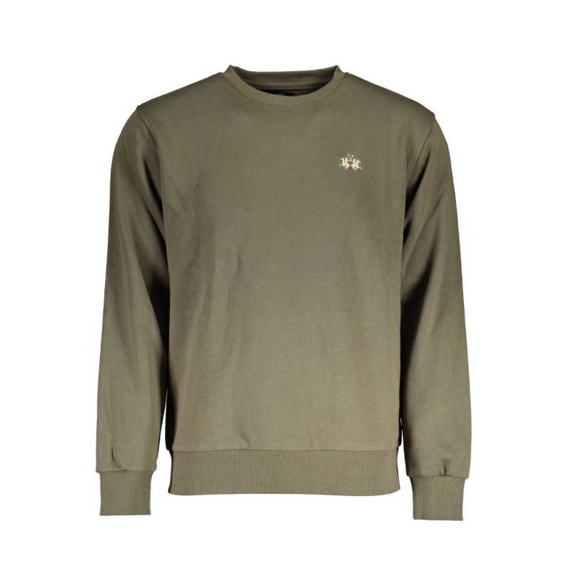 LA MARTINA SWEATSHIRT WITHOUT ZIP GREEN MAN