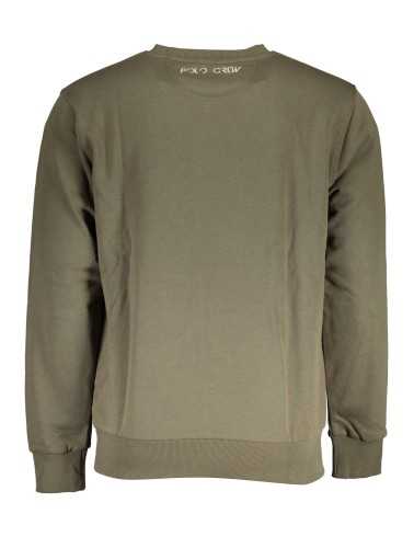 LA MARTINA SWEATSHIRT WITHOUT ZIP GREEN MAN