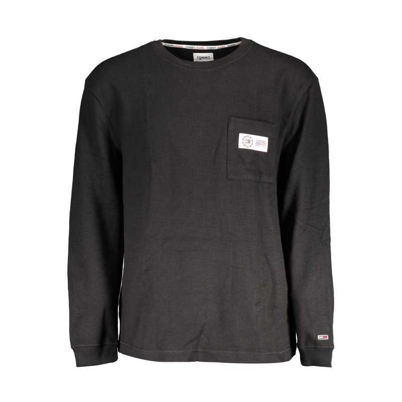 TOMMY HILFIGER MAN BLACK SHIRT