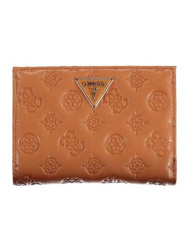 GUESS JEANS WALLET WOMAN BROWN