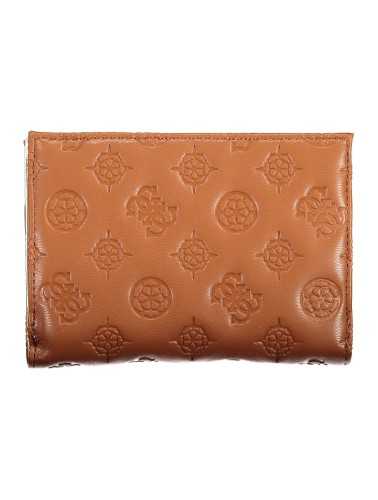 GUESS JEANS WALLET WOMAN BROWN