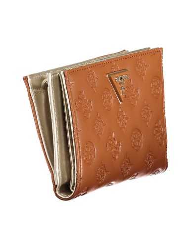 GUESS JEANS WALLET WOMAN BROWN