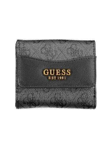 GUESS JEANS WOMEN'S WALLET BLACK