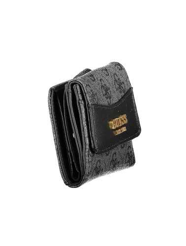 GUESS JEANS WOMEN'S WALLET BLACK