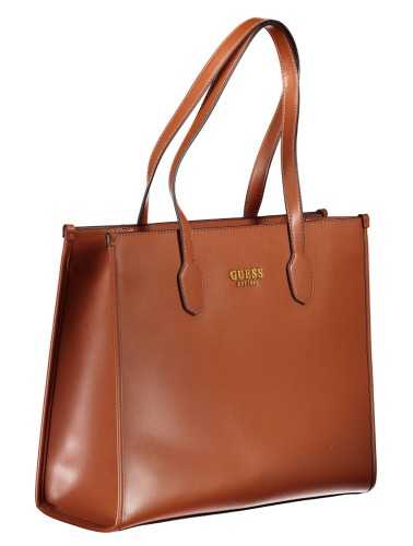 GUESS JEANS WOMEN'S BAG BROWN