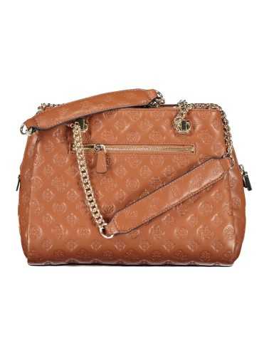 GUESS JEANS WOMEN'S BAG BROWN