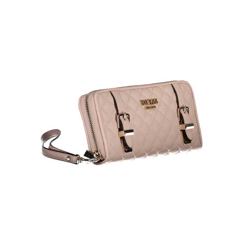 GUESS JEANS PINK WOMEN'S WALLET