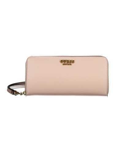 GUESS JEANS PINK WOMEN'S WALLET