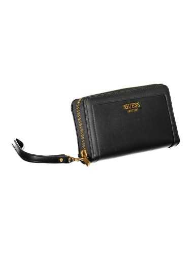 GUESS JEANS WOMEN'S WALLET BLACK