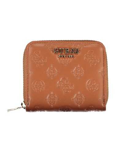 GUESS JEANS WALLET WOMAN BROWN