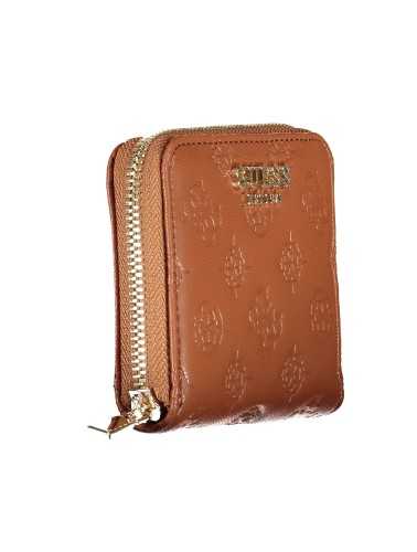 GUESS JEANS WALLET WOMAN BROWN