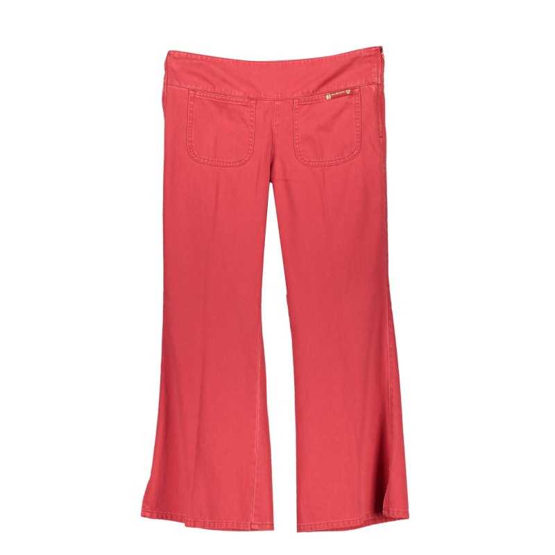 GUESS JEANS PANTALONE PINOCCHIETTO DONNA ROSSO