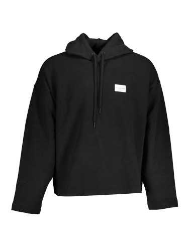 CALVIN KLEIN SWEATSHIRT WITHOUT ZIP BLACK MAN