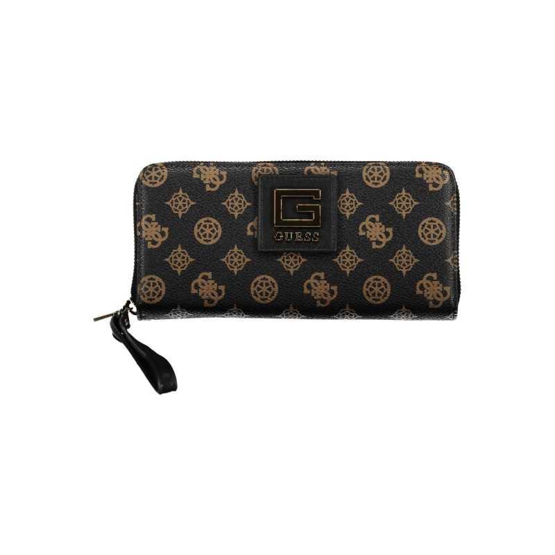 GUESS JEANS WOMEN'S WALLET BROWN