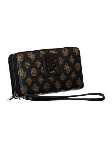 GUESS JEANS WOMEN'S WALLET BROWN