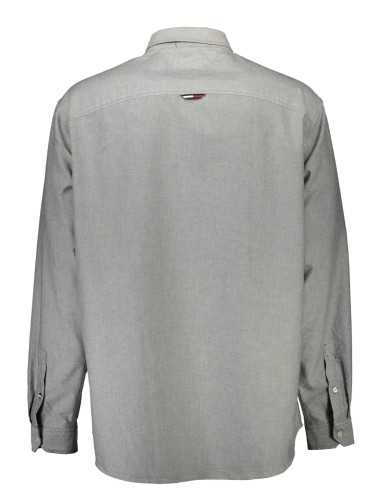 TOMMY HILFIGER MEN'S LONG SLEEVE SHIRT GRAY