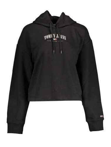 TOMMY HILFIGER SWEATSHIRT WITHOUT ZIP WOMEN BLACK