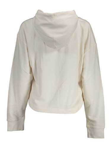 TOMMY HILFIGER WOMEN'S WHITE SWEATSHIRT WITHOUT ZIP