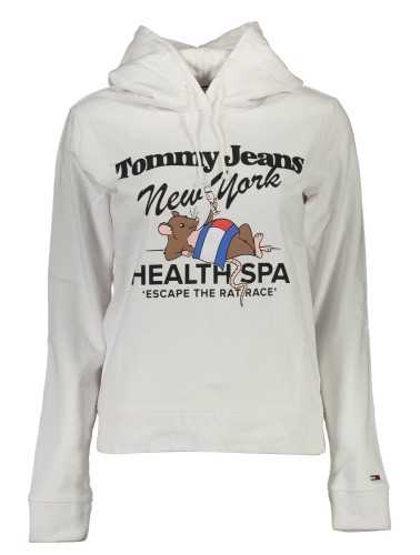 TOMMY HILFIGER FELPA SENZA ZIP DONNA BIANCO