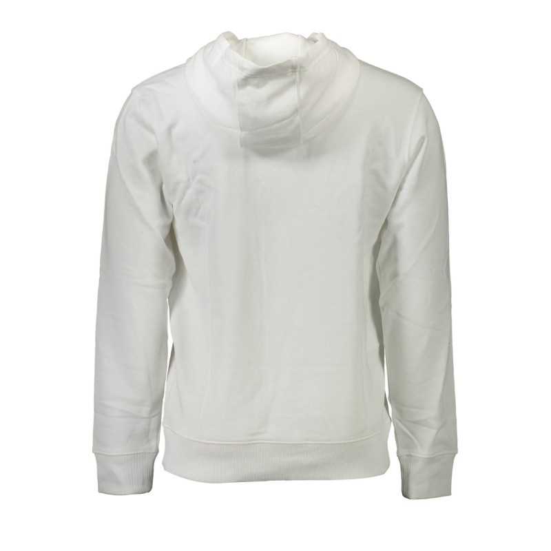 TOMMY HILFIGER MAN WHITE SWEATSHIRT WITHOUT ZIP