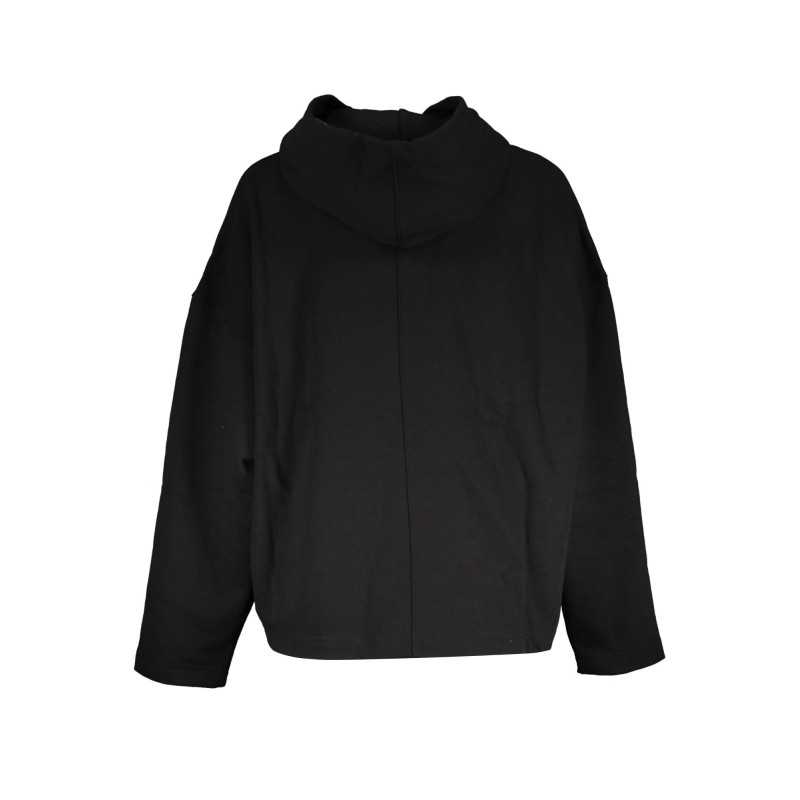 CALVIN KLEIN SWEATSHIRT WITHOUT ZIP WOMAN BLACK