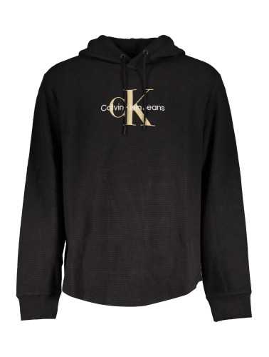 CALVIN KLEIN SWEATSHIRT WITHOUT ZIP BLACK MAN