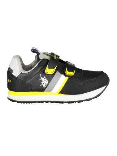 US POLO BEST PRICE BLACK KIDS SPORT SHOES