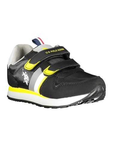 US POLO BEST PRICE BLACK KIDS SPORT SHOES