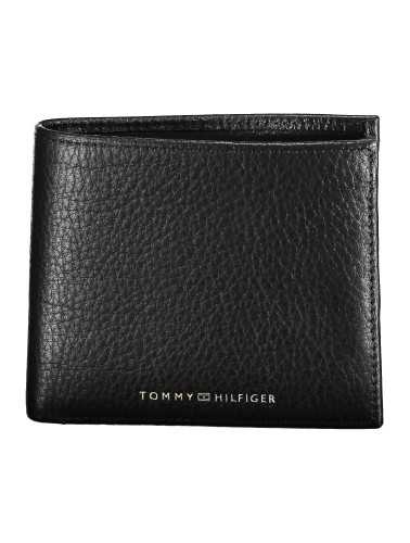 TOMMY HILFIGER BLACK MAN WALLET