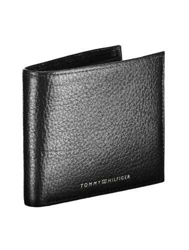 TOMMY HILFIGER BLACK MAN WALLET