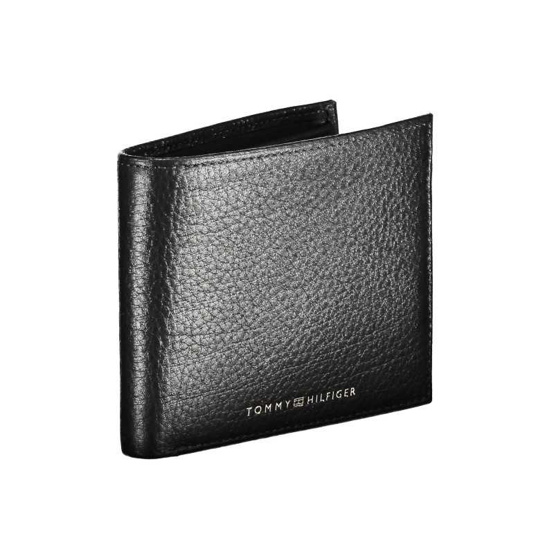 TOMMY HILFIGER BLACK MAN WALLET