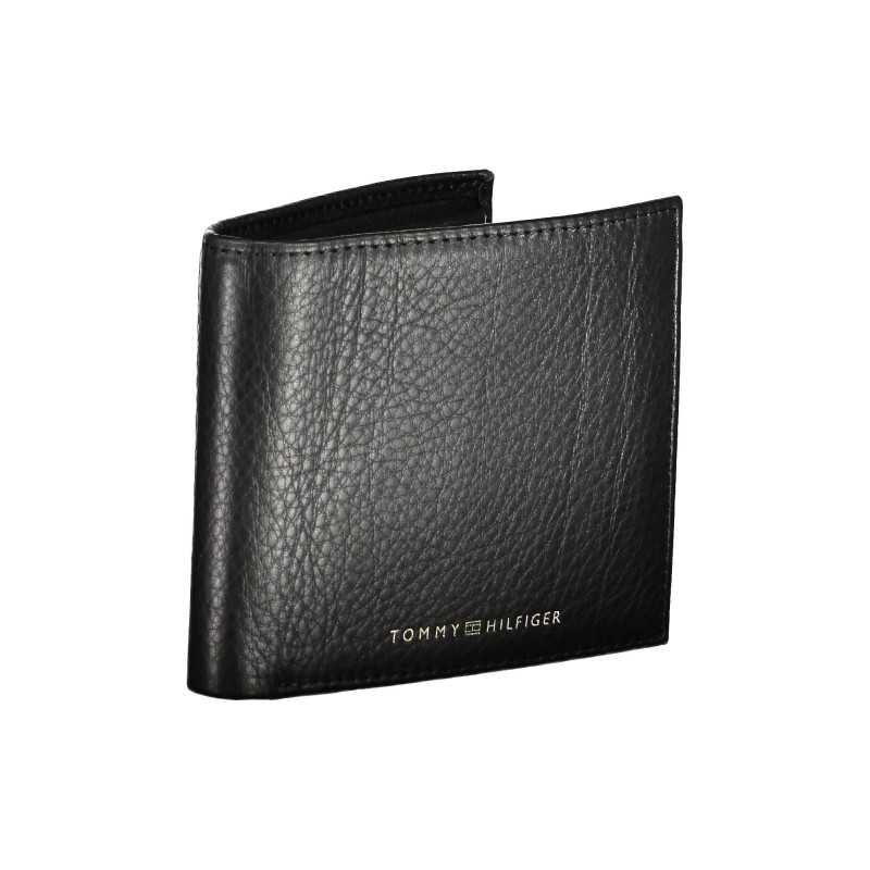 TOMMY HILFIGER BLACK MAN WALLET