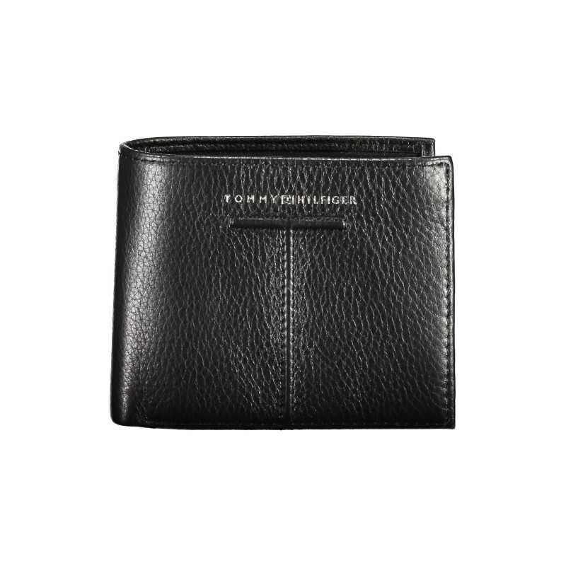 TOMMY HILFIGER BLACK MAN WALLET