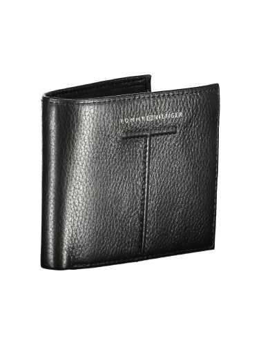 TOMMY HILFIGER BLACK MAN WALLET