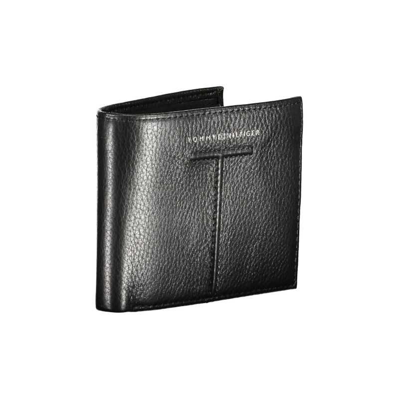 TOMMY HILFIGER BLACK MAN WALLET