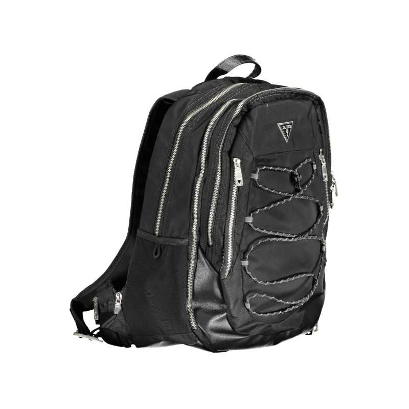 GUESS JEANS BLACK MAN BACKPACK