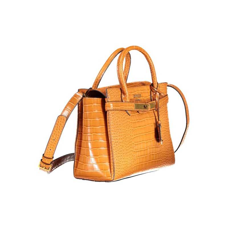 GUESS JEANS ORANGE WOMEN'S BAG