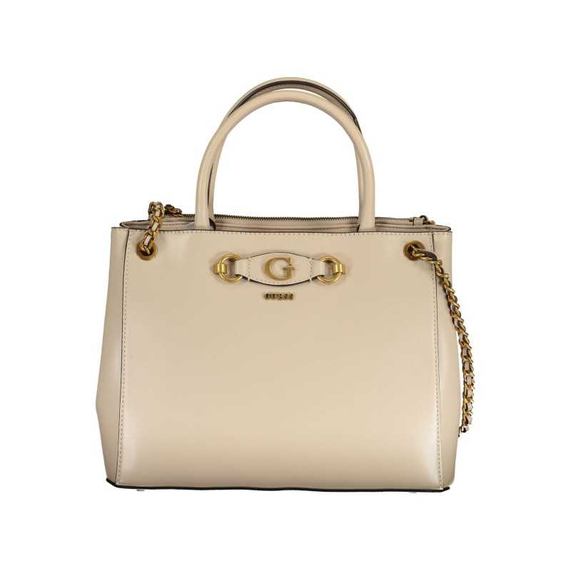 GUESS JEANS BEIGE WOMEN'S BAG