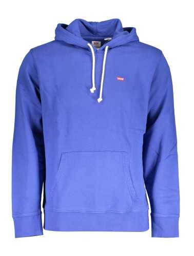 LEVI'S MAN BLUE SWEATSHIRT WITHOUT ZIP