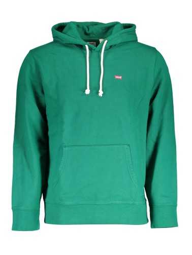 LEVI'S MAN GREEN SWEATSHIRT WITHOUT ZIP