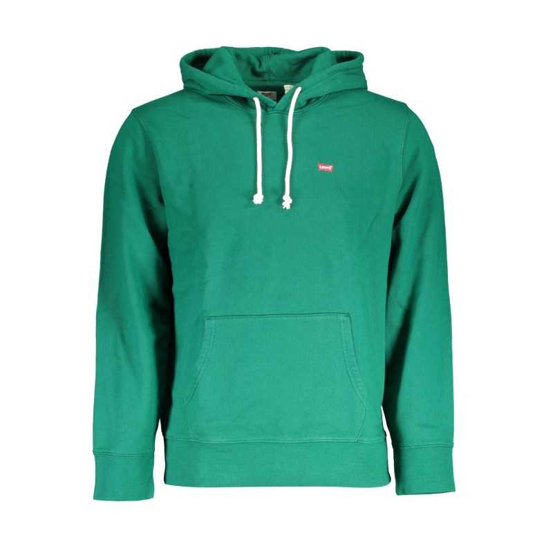 LEVI'S MAN GREEN SWEATSHIRT WITHOUT ZIP