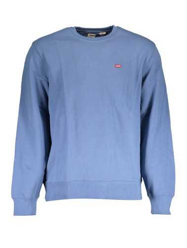 LEVI'S MAN BLUE SWEATSHIRT WITHOUT ZIP