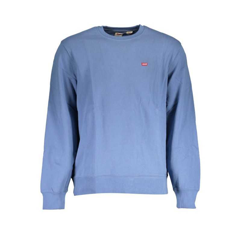 LEVI'S MAN BLUE SWEATSHIRT WITHOUT ZIP