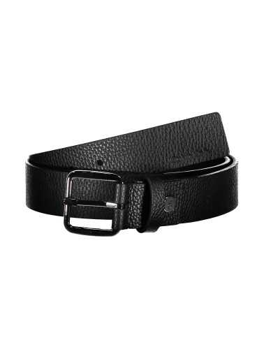 CALVIN KLEIN BLACK MAN LEATHER BELT