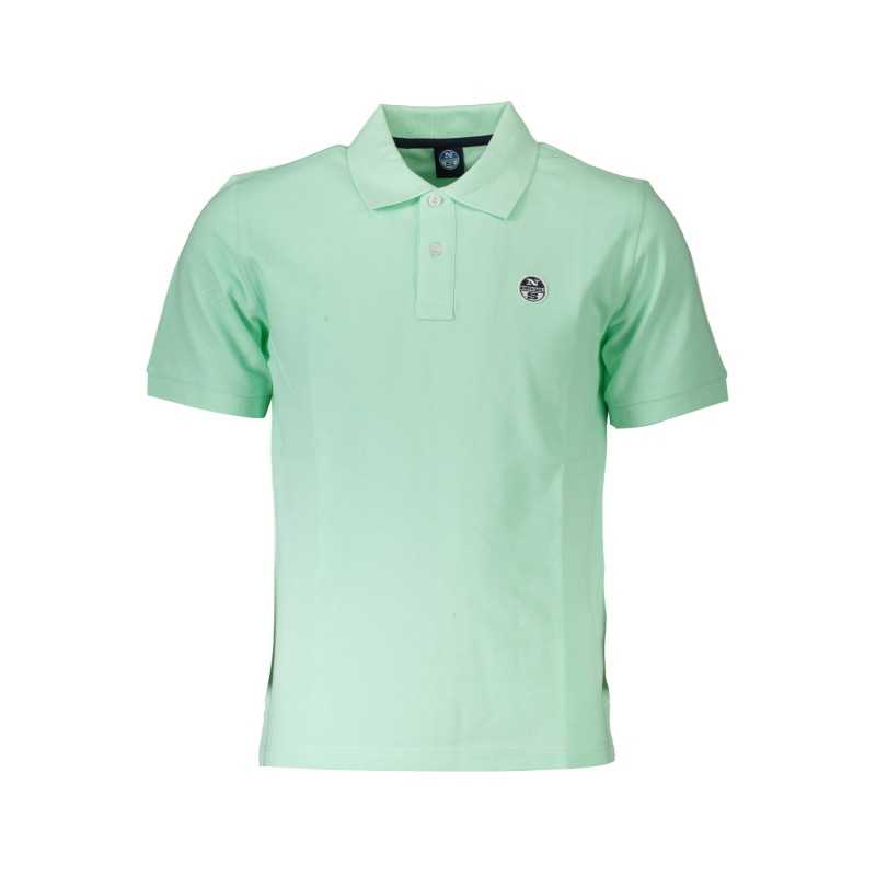 NORTH SAILS POLO MANICHE CORTE UOMO VERDE