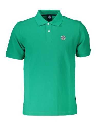 NORTH SAILS POLO MANICHE CORTE UOMO VERDE